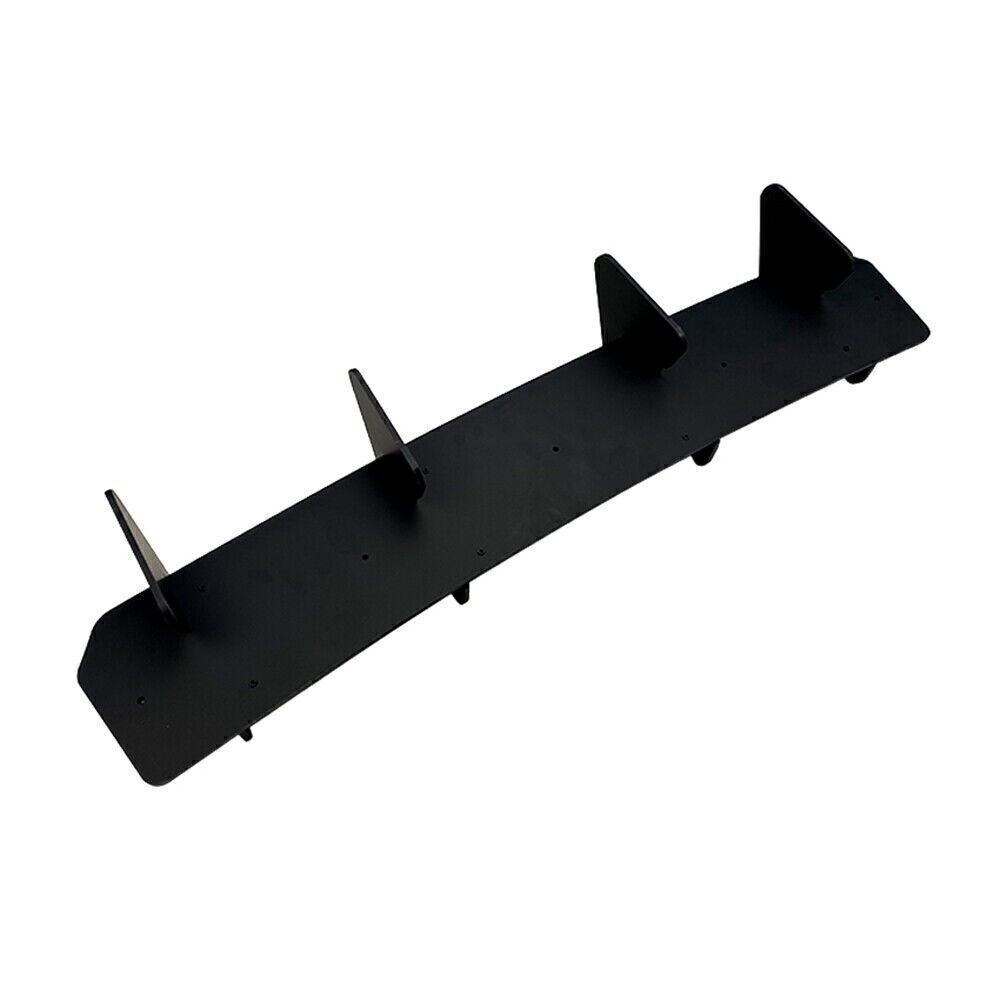 1Pc Black Car Rear Diffuser Lip Side Splitter Wing For Volkswagen Golf MK7.5 GTI