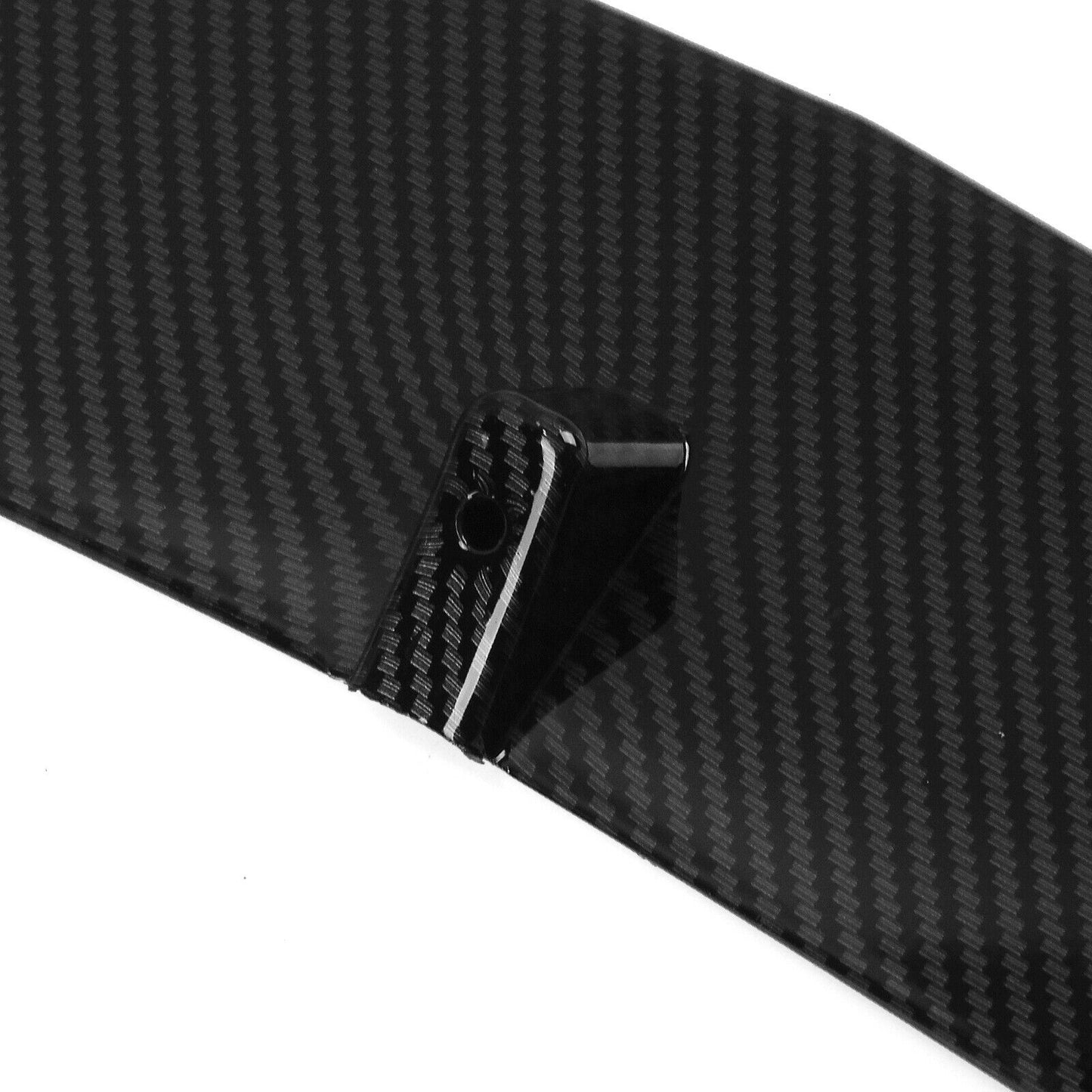 Car Front Bumper Spoiler Lip For Benz CLA Class W117 2017-2019 Sport Carbon Look