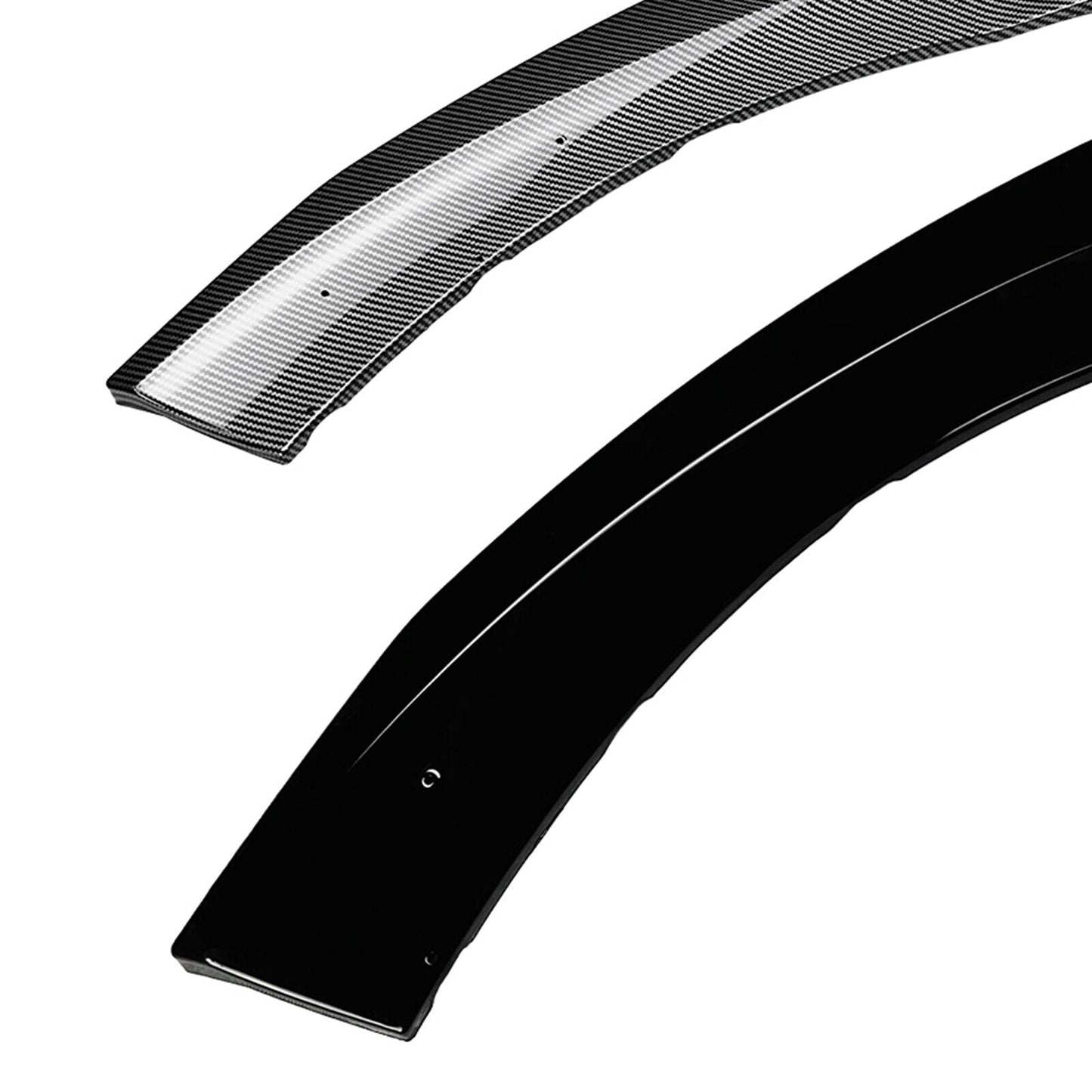 Front Bumper Spoiler Lip Kit For Benz CLA Class C118 X118 2020-2023 AMG Carbon Fiber