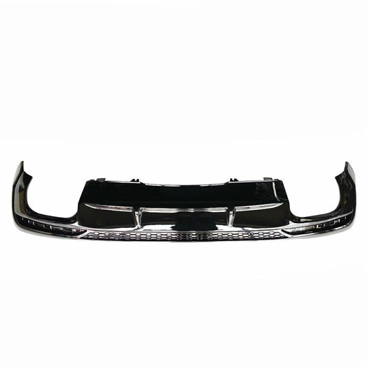 1 Set Gloss Black Car Rear Bumper Diffuser Lip For Audi A4 Sport RS4 2020-2022