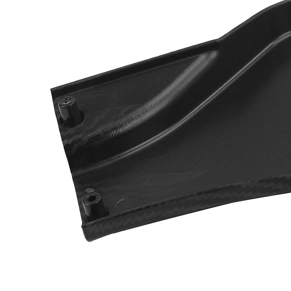 Carbon Look Front Bumper Spoiler Splitter Lip For Mazda 3 Axela Sedan 2014-2018