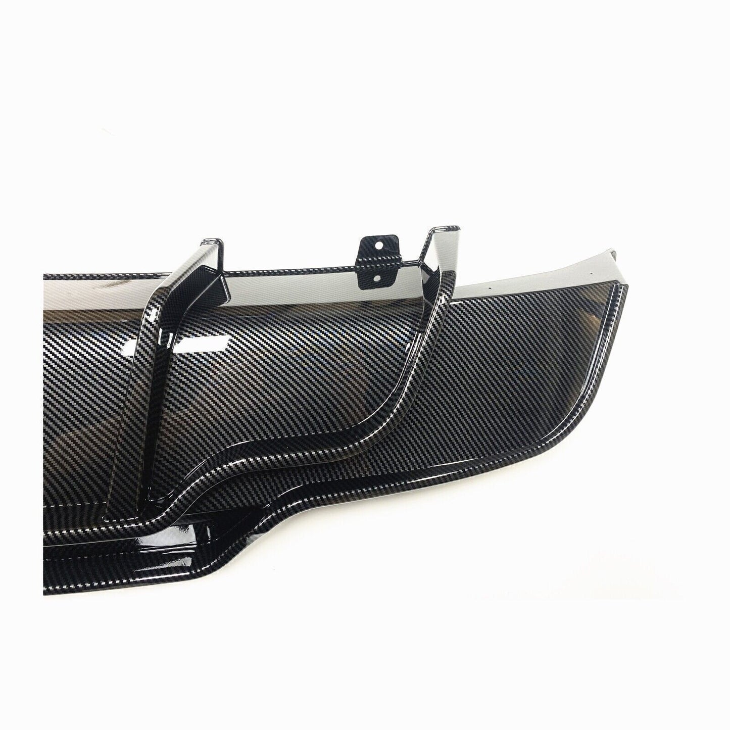 Carbon Fiber Rear Lip Bumper Diffuser Body Kit For Tesla Model 3 Sedan 2017-2023