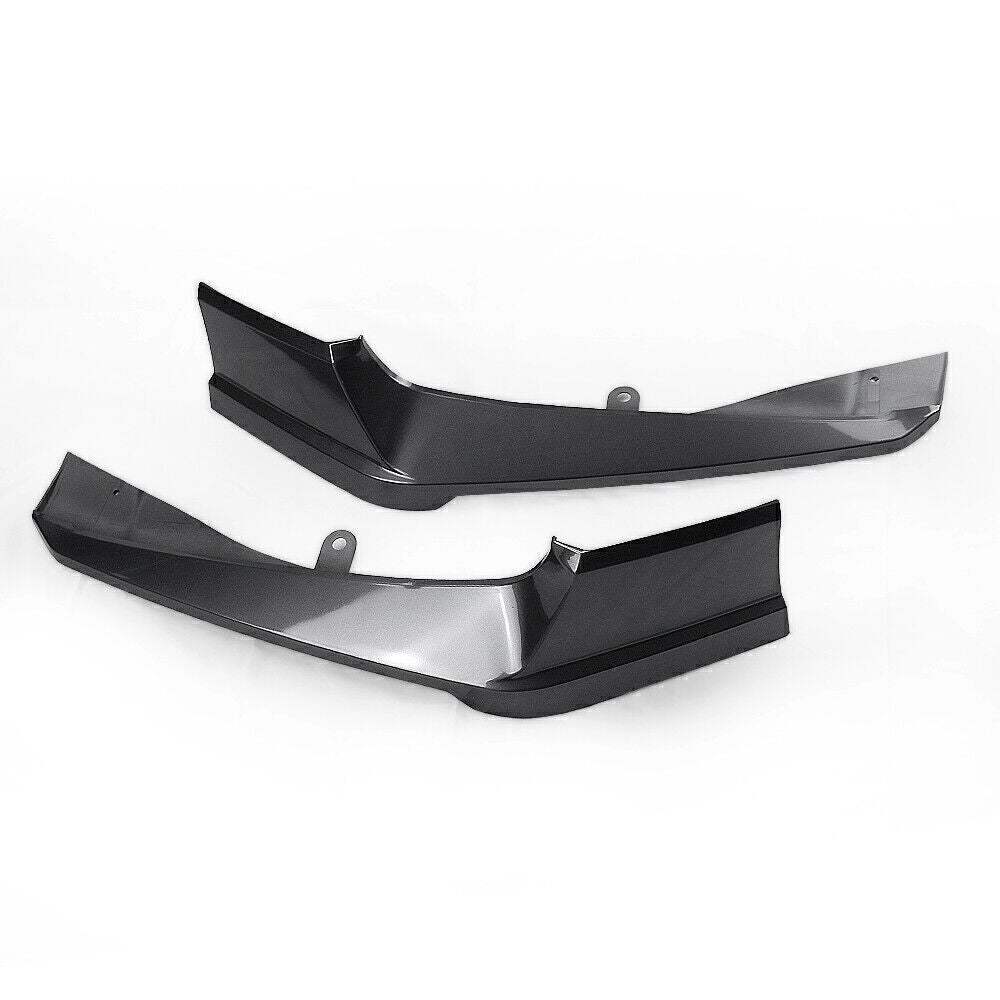 Car Front Bumper Spoiler Fog Light Trim Side Cover Silver For Honda Accord 2018+