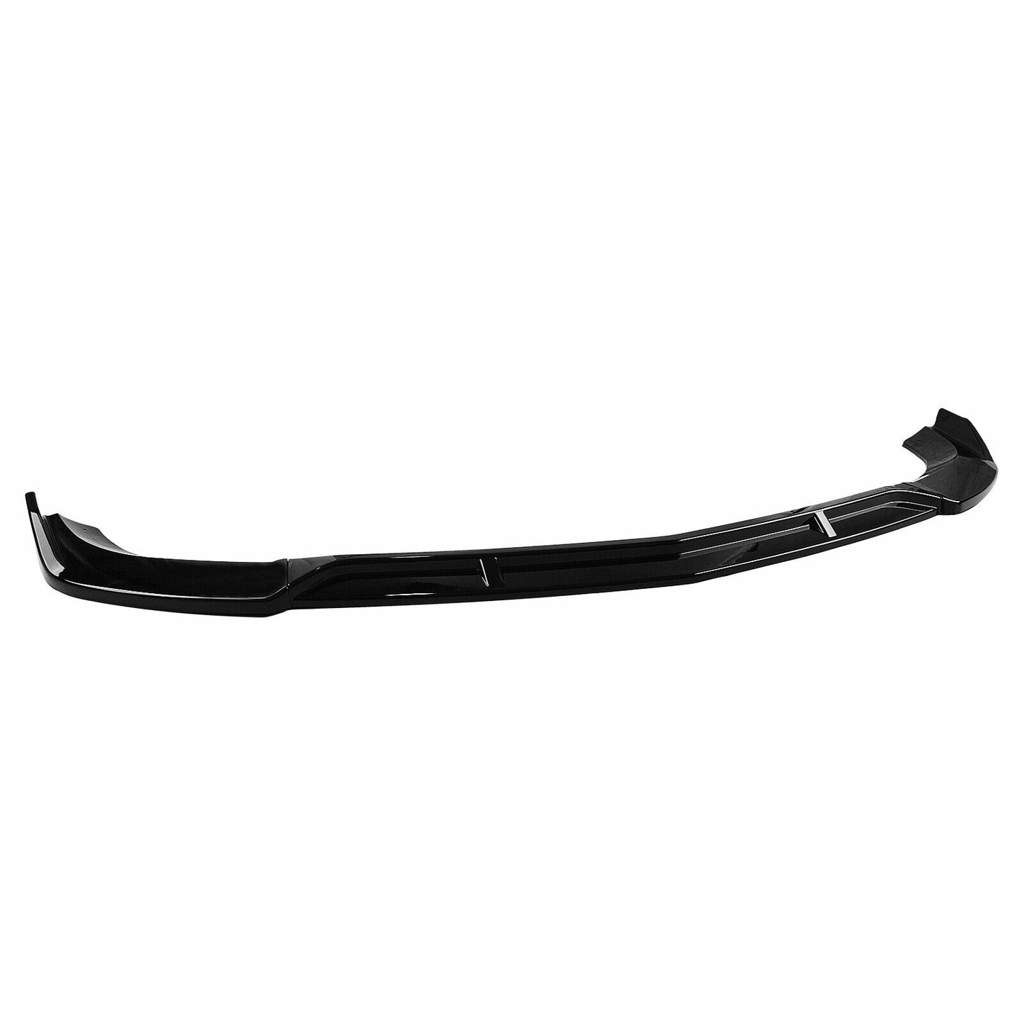 Front Bumper Lip Spoiler For Mercedes-Benz W204 C200 C250 C300 2008-2014 Black