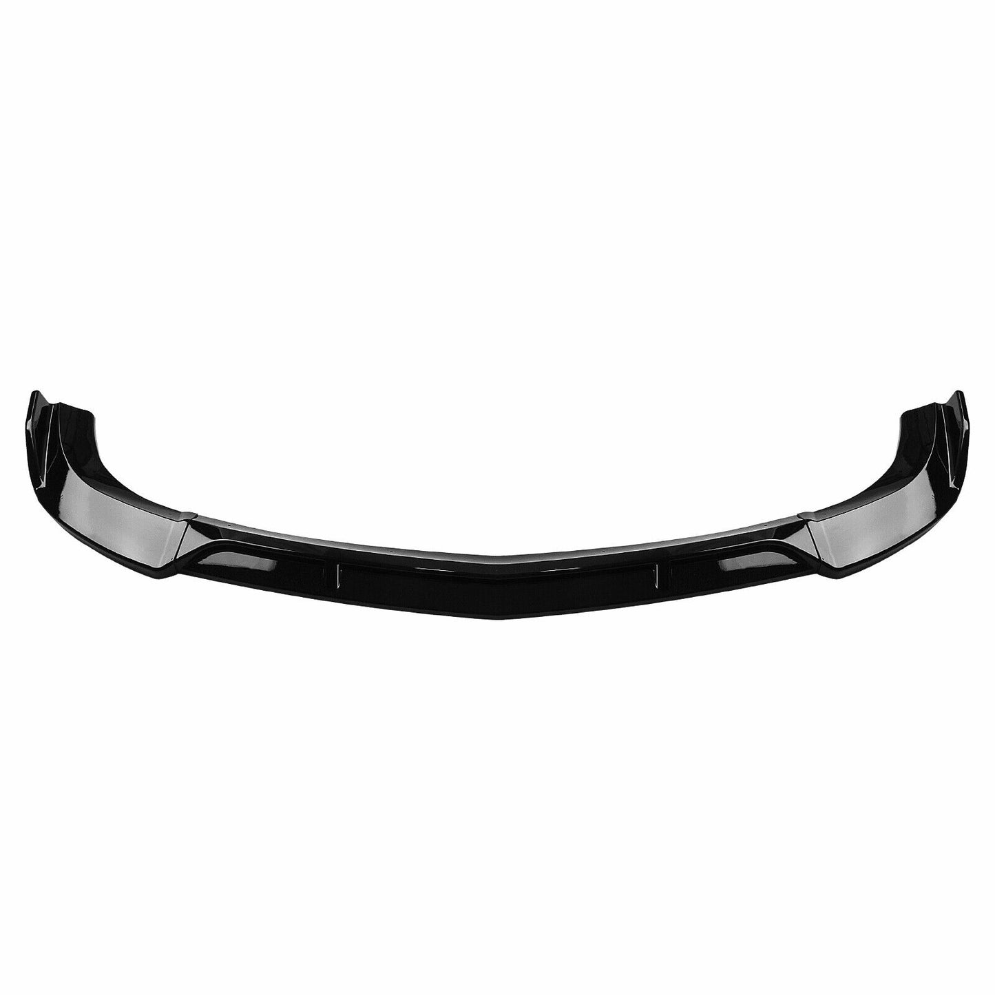 Front Bumper Lip Spoiler For Mercedes-Benz W204 C200 C250 C300 2008-2014 Black