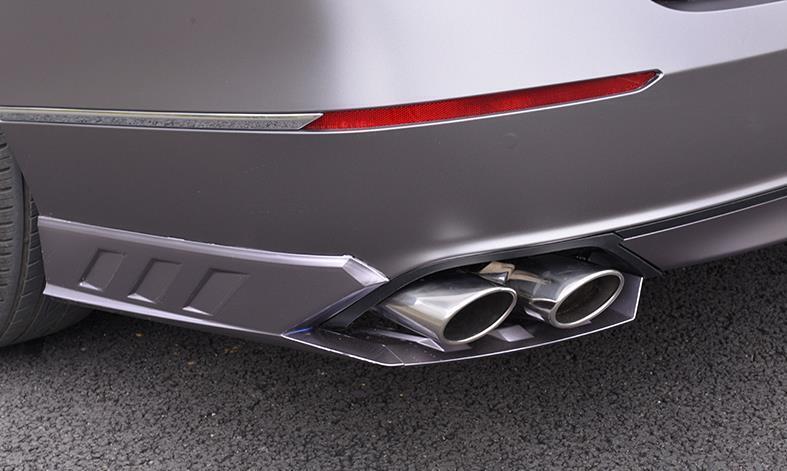 Car Rear Bumper Lip Surround Molding Trim Cover For Honda Accord 2018-2020 Gray