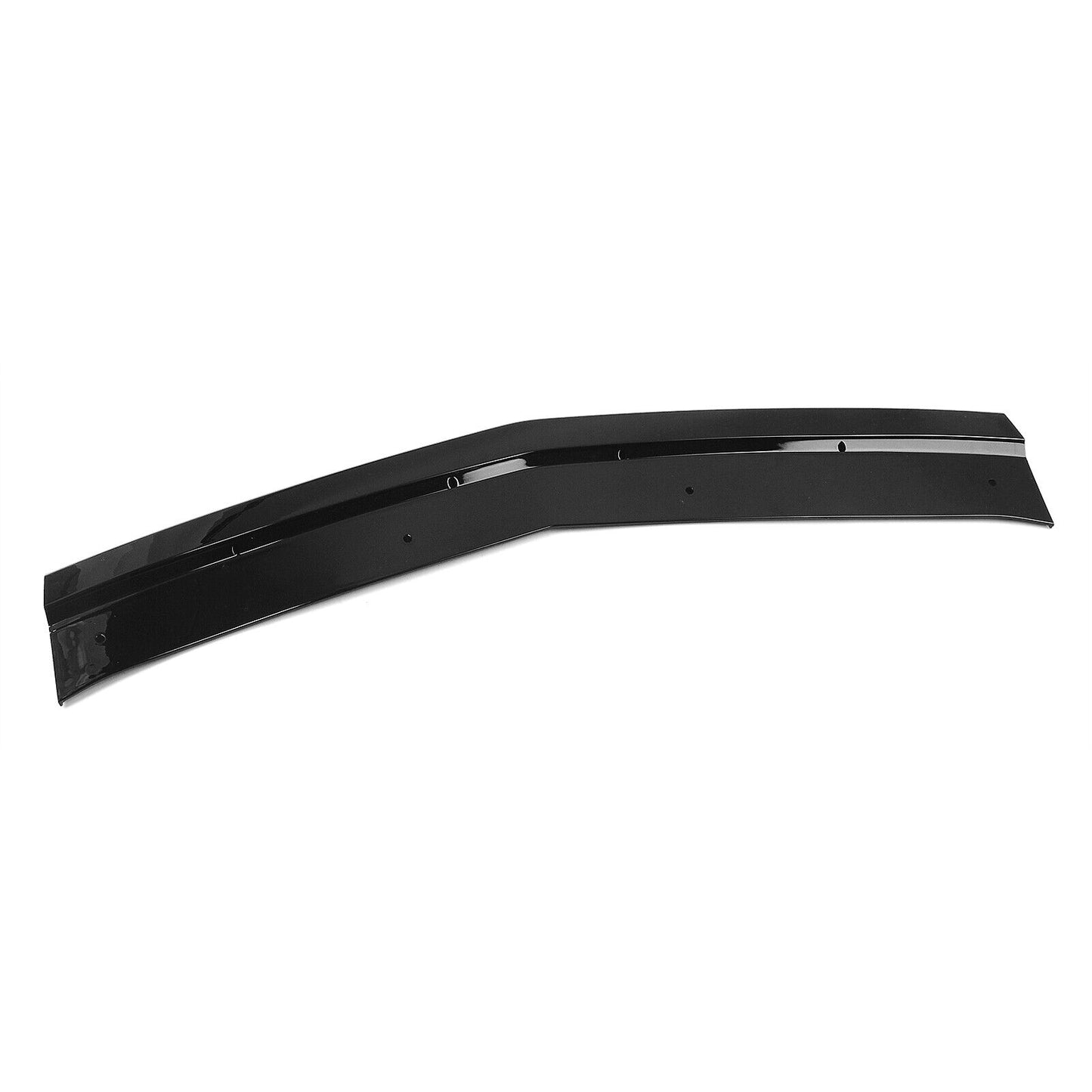 5Pcs Front Bumper Spoiler Lip Kit For Chevy Camaro 2016 2017-2022 Glossy Black
