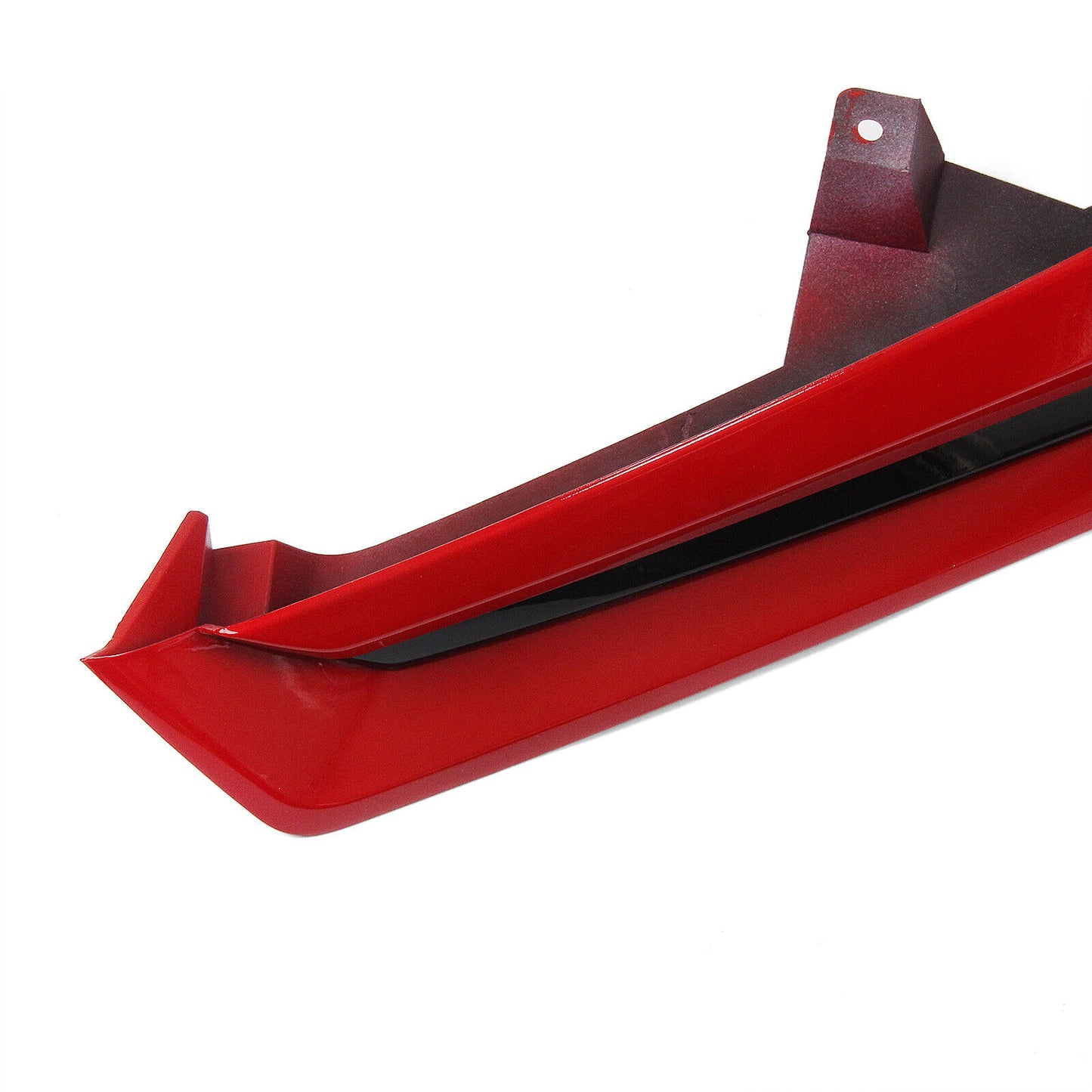 Car Front Bumper Spoiler Lip Side Cover Red For Honda Civic 11th 2022-2024 YOFER