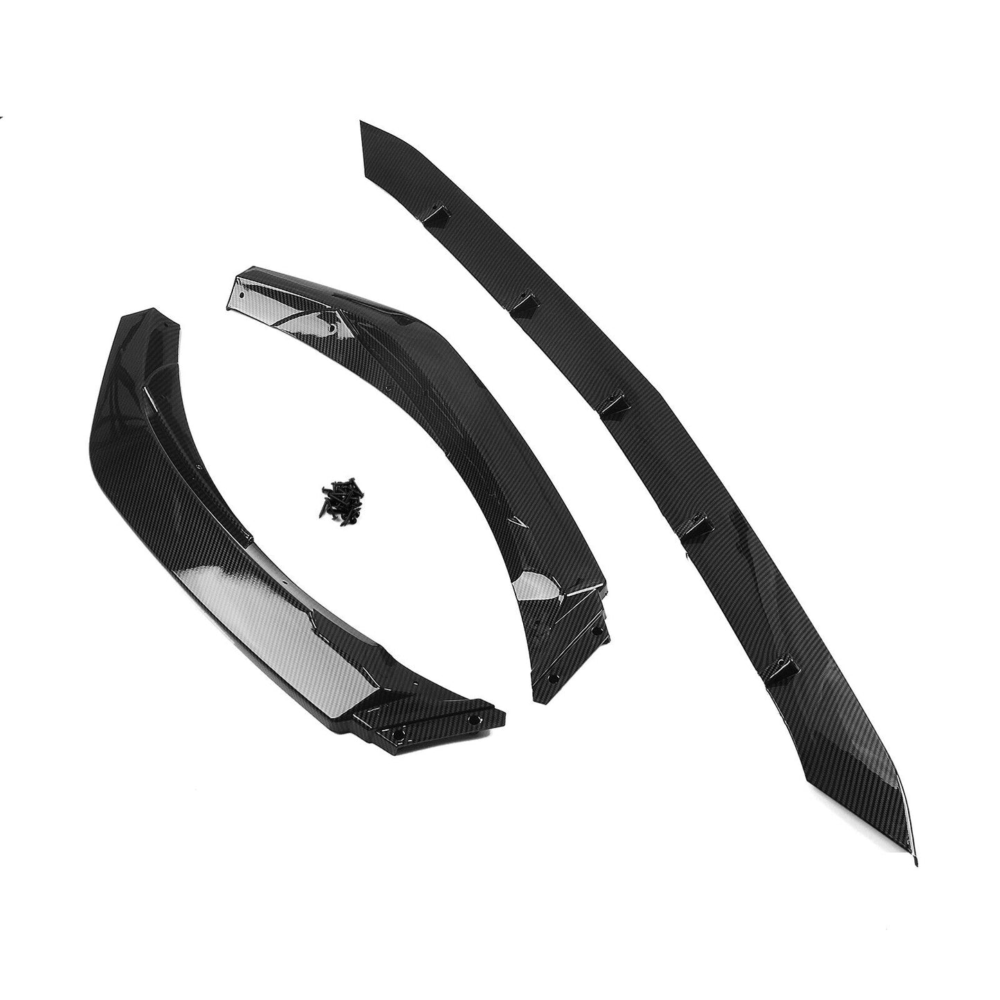 Front Bumper Spoiler Lip Kit For Benz A Class W176 A200 A250 A45 AMG 2015-2018