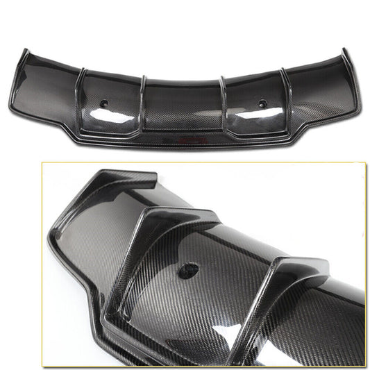 1 Set Rear Bumper Diffuser+Trunk Spoiler Lip For Tesla Model 3 Sedan 2017-2023