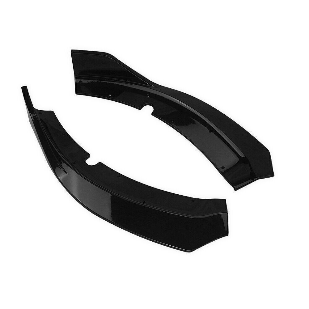 Front Bumper Lip Spoiler Splitter Kit For Dodge Charger SRT 2015 2016-2019 New