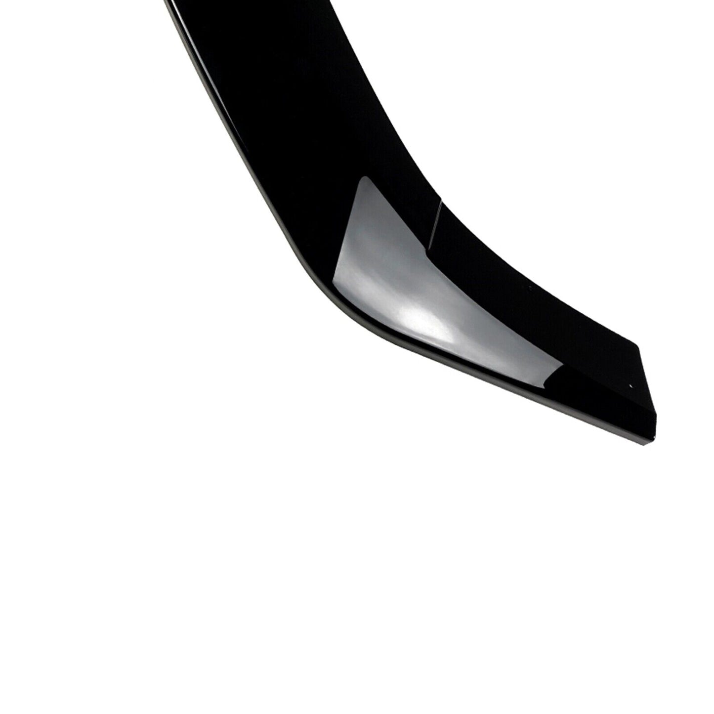 3Pcs Front Bumper Spoiler Lip For Benz E Class Coupe C207 2013-2016 AMG Black