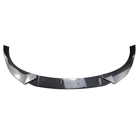 Front Bumper Spoiler Lip Set For Hyundai I30N MK3 2017-19 Hatchback Carbon Look