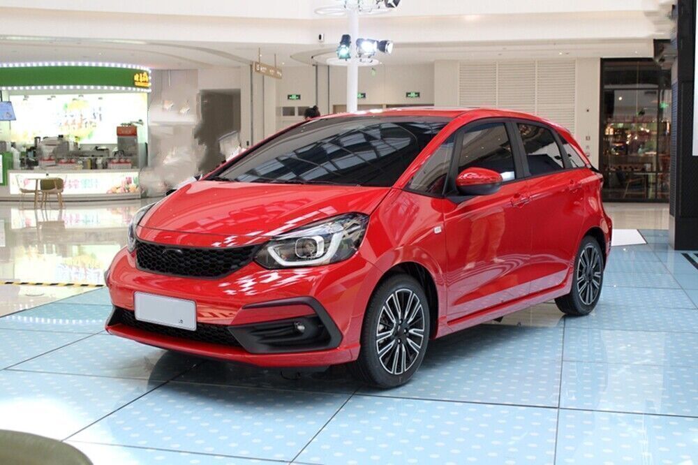 Car Red Yofer Rear Trunk Spoiler Roof Wing Lip For Honda Fit GK5 2014-2019 New