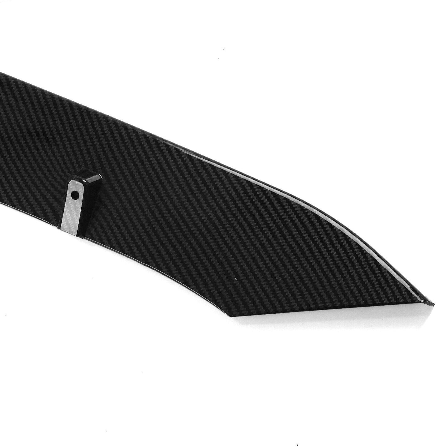 Car Front Bumper Spoiler Lip For Benz CLA Class W117 2017-2019 Sport Carbon Look