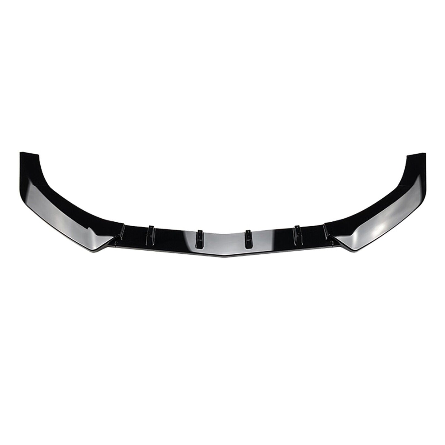3Pcs Front Bumper Spoiler Lip For Benz E Class Coupe C207 2013-2016 AMG Black