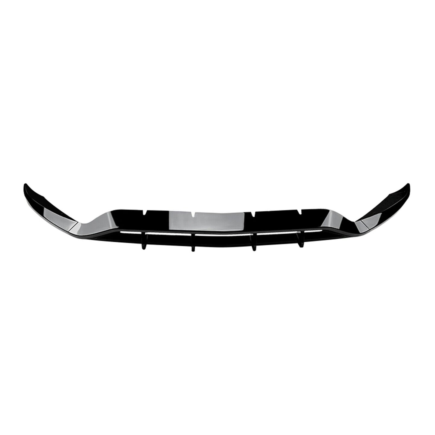Front Bumper Spoiler Lip For Benz GLC Class X253 GLC200 300 2020-2022 AMG Black
