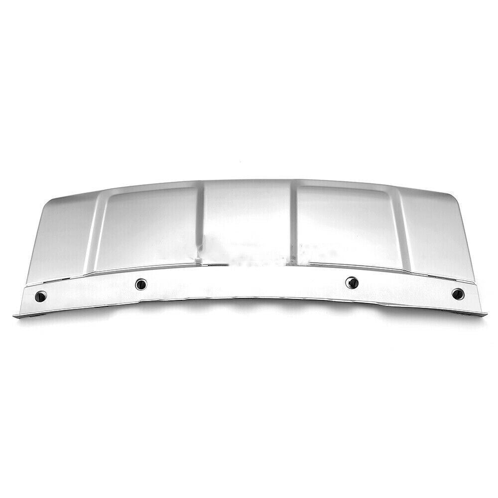 1Pc Car Front Bumper Skid Plate Trim For LR Range Rover Sport 2014-2017 Silver