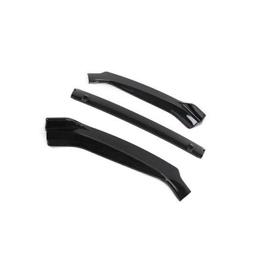 1Set Car Front Bumper Body Kit Cover Trim Splitter Lip For VW Golf 7.5 2014-2017