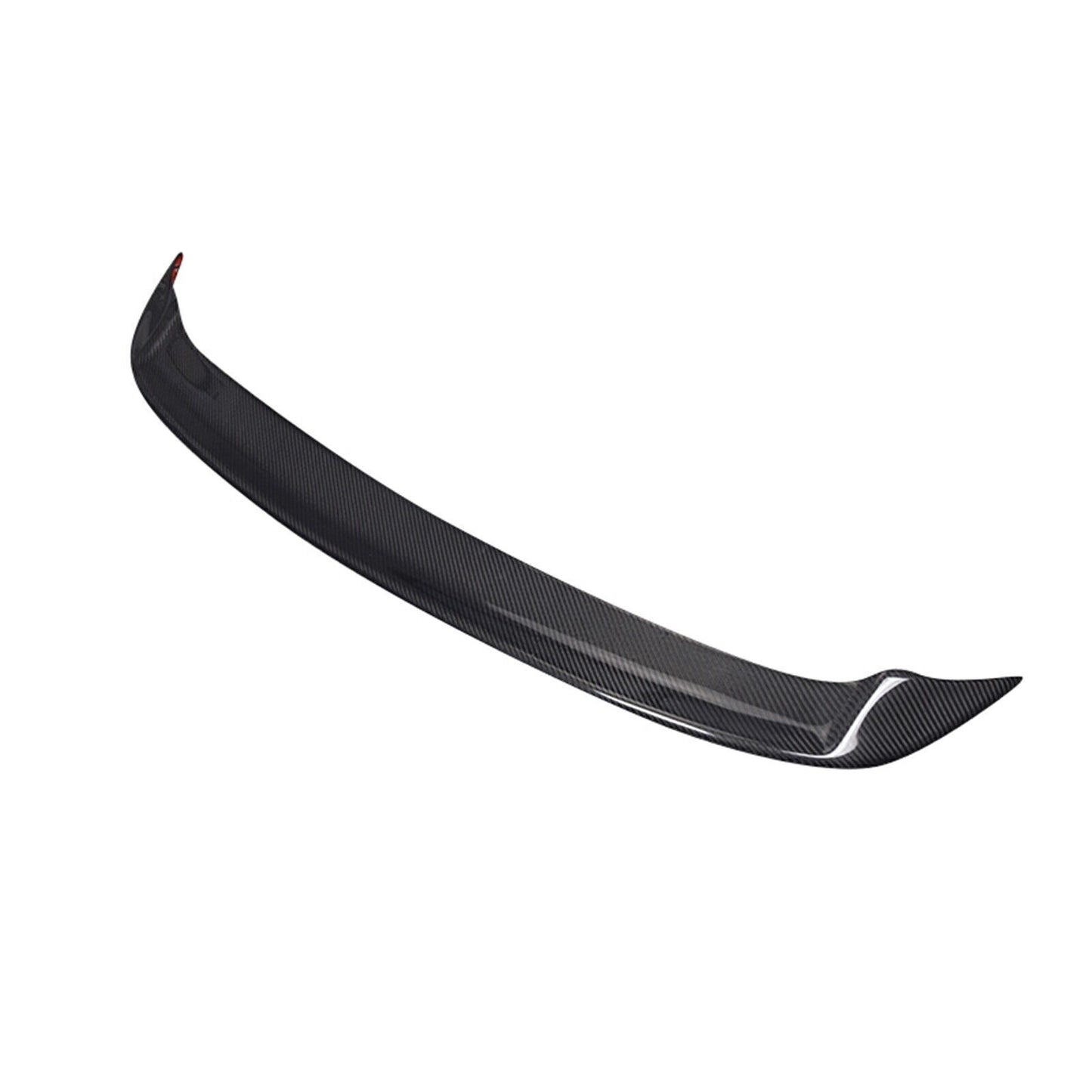 1Set Rear Roof Spoiler Wing For VW Golf 6 MK6 GTI R20 2010-2013 Carbon Fiber BLK