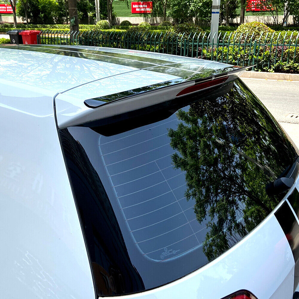 1x Car Black Rear Spoiler Wing Lip For Volkswagen Golf 7 GTI R GTD 2013-2019