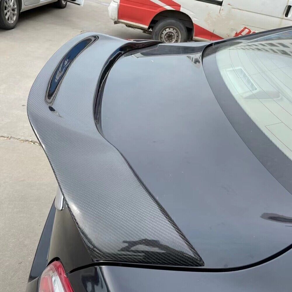 R Style Carbon Fiber Rear Trunk Spoiler Lip For Nissan Altima Teana 2013-2015