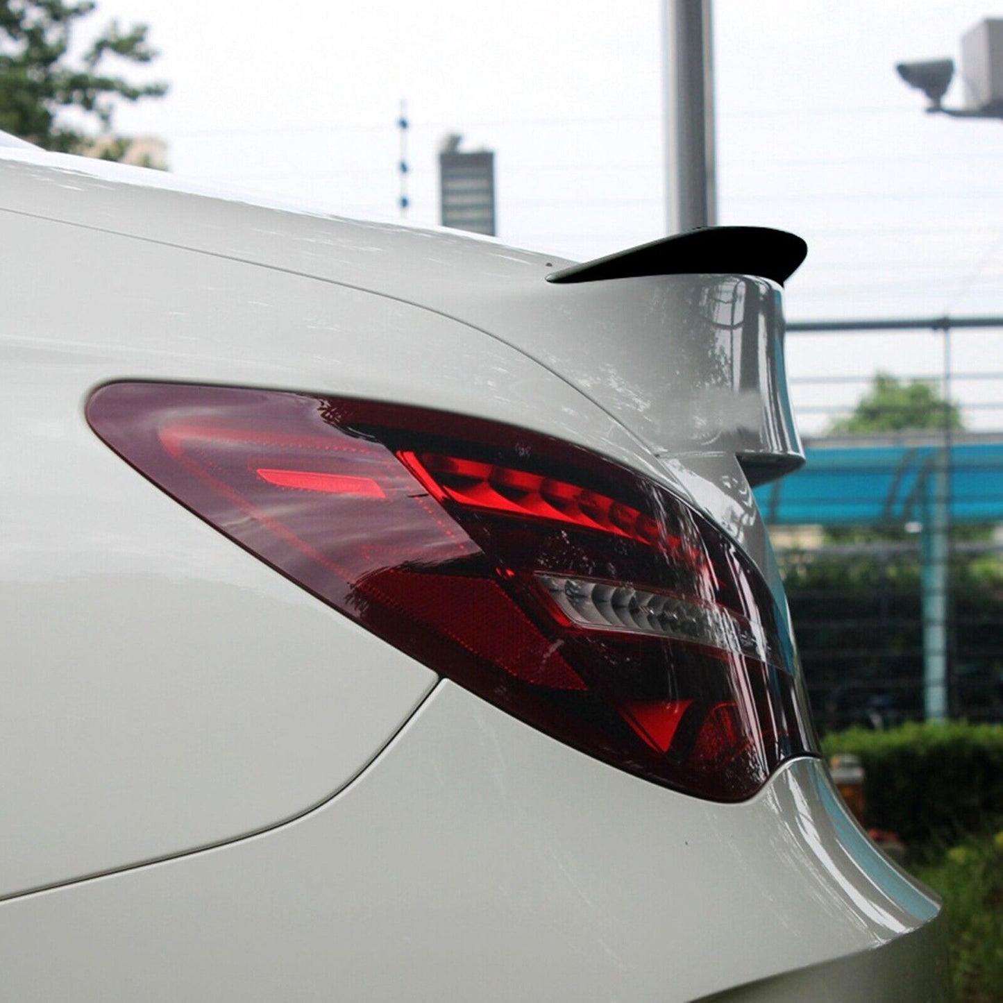 Rear Trunk Spoiler Lip Wing For Benz CLA Class C117 CLA200 CLA45 AMG 13-19 Gloss
