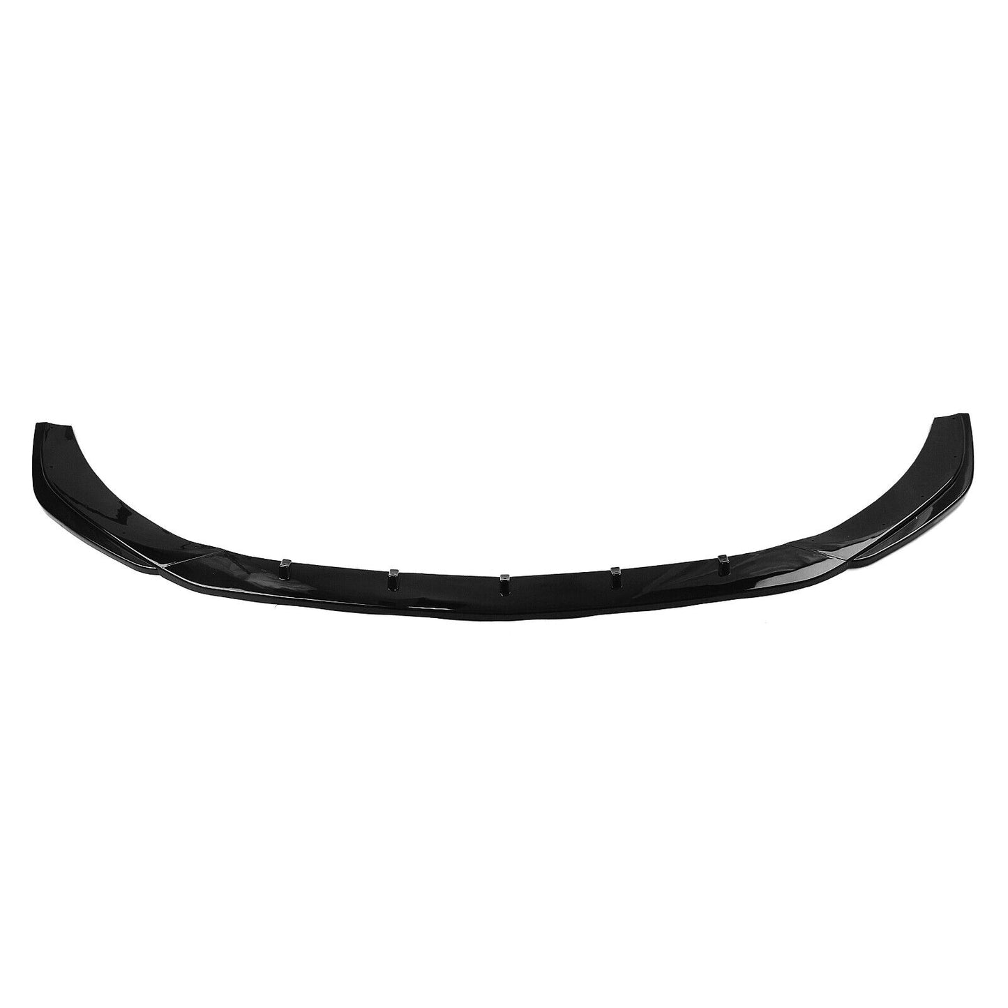 Front Bumper Spoiler Lip For Benz C W206 S206 C200 C260 C43 AMG 2022-2024 Black