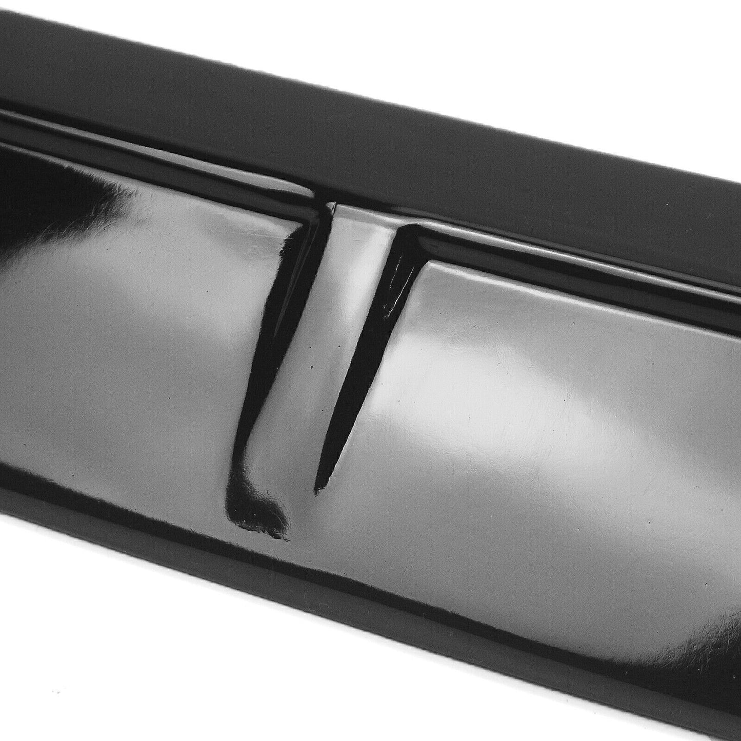 Gloss Black Front Bumper Spoiler Lip For Mercedes Benz E-Class W213 2021 Sport