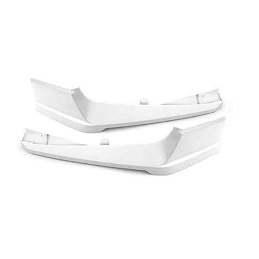 1Pair White Front Bumper Side Cover Trim Molding Kit For Honda Accord 2018-2020