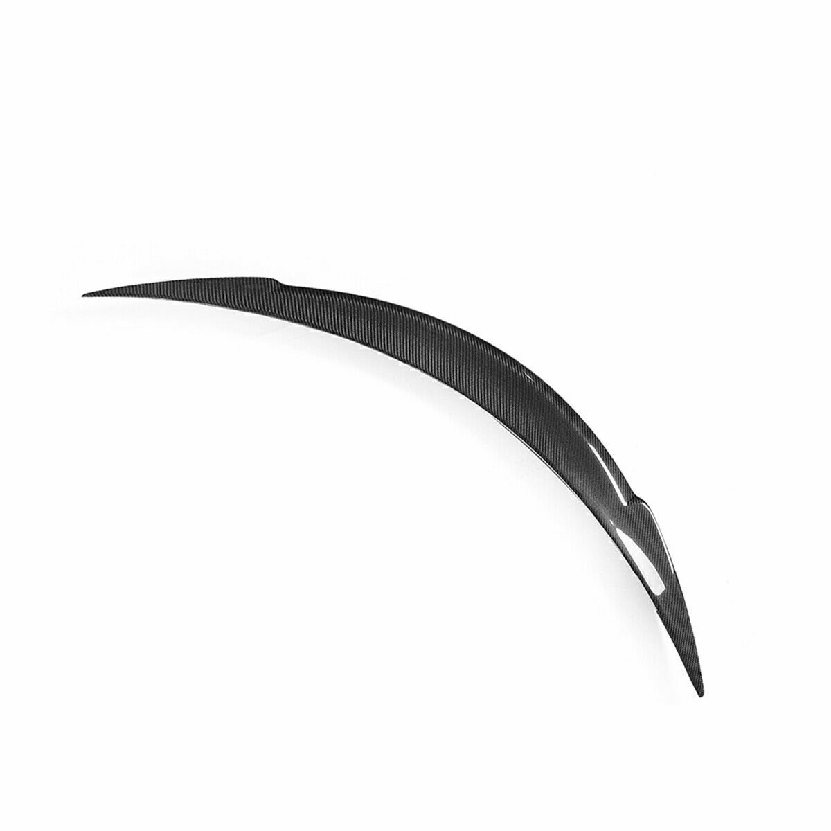 1Pc Black Car Rear Trunk Spoiler Wing Lip For Tesla Model S Sedan 2012 2013-2019