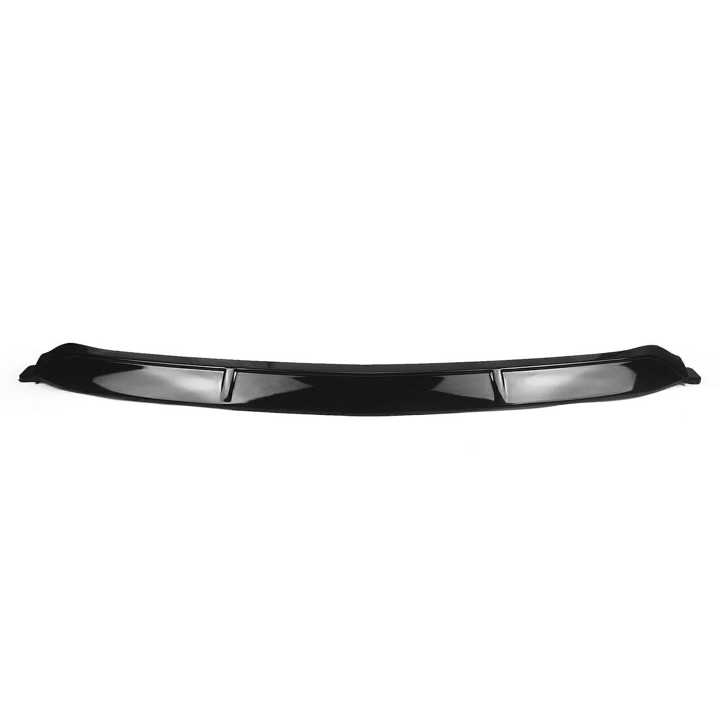 Gloss Black Front Bumper Spoiler Lip For Mercedes Benz E-Class W213 2021 Sport