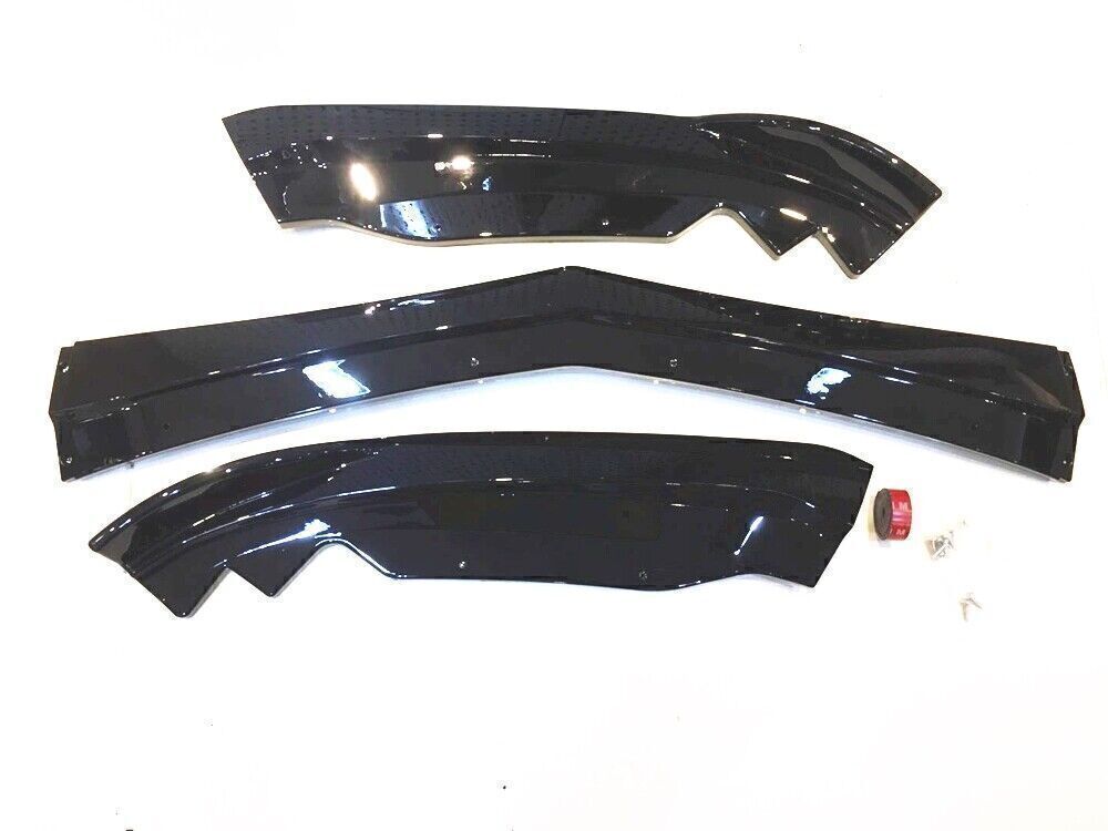 Front Bumper Lip Spoiler Splitter For Cadillac ATS 2015 2016-2018 Glossy Black