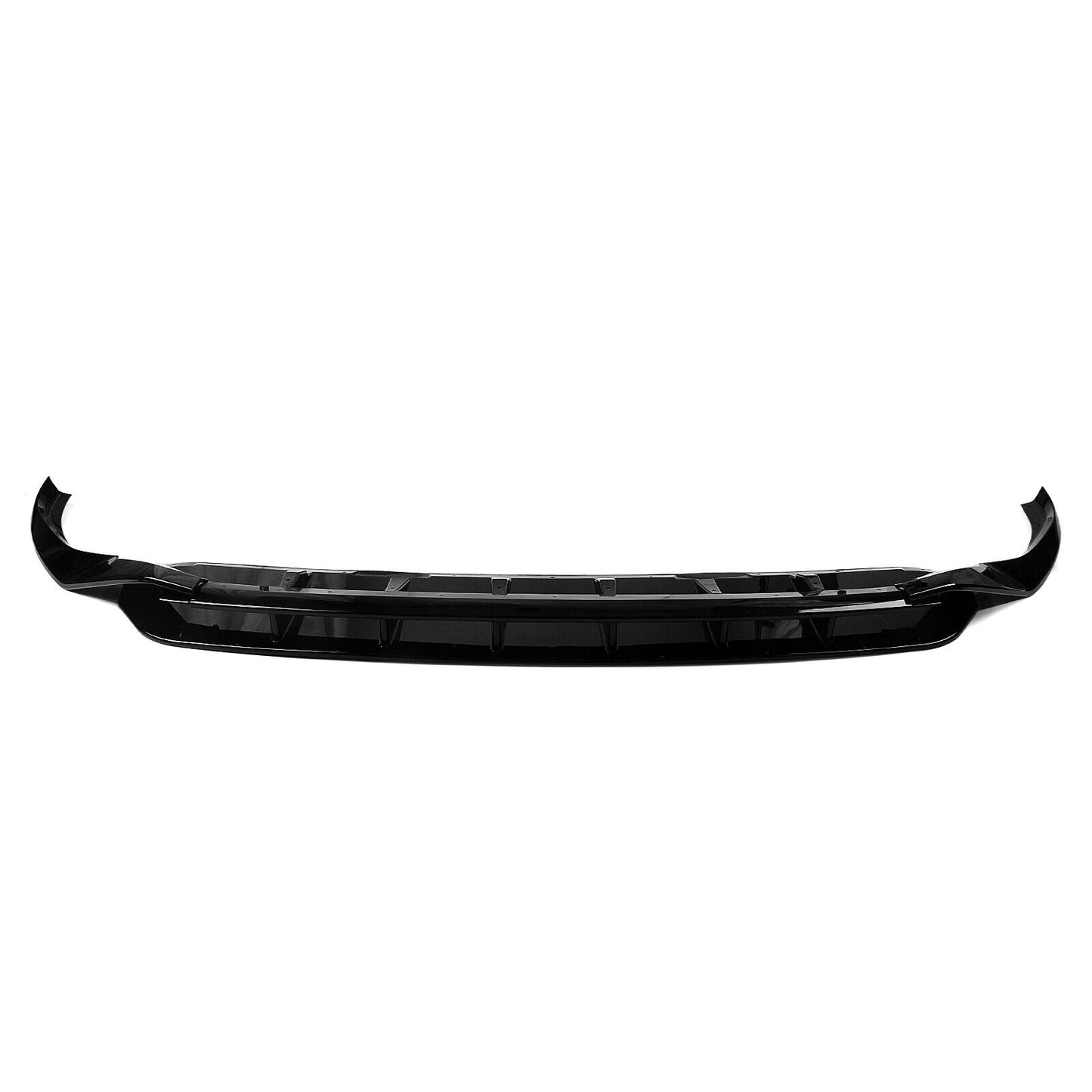 4Pc Front Bumper Lower Spoiler Lip Splitter For Audi Q8 2019-2023 Glossy Black