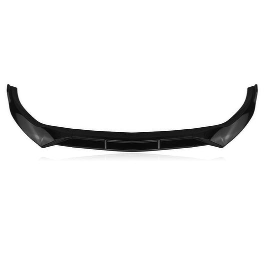 1Set For Benz C-Class W205 2019-2020 Car Front Bumper Spoiler Splitter Lip Black