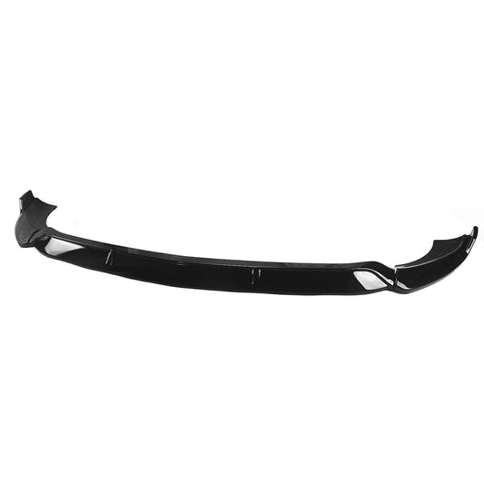 Gloss Black Front Bumper Spoiler Lip For Mercedes Benz E-Class W213 2021 Sport