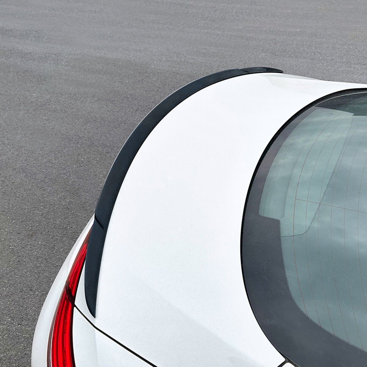 Car Rear Trunk Spoiler Wing For Benz C Class Coupe C205 C200 AMG 2015-2021 Black