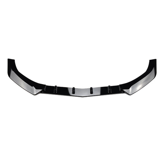 Gloss Black Front Bumper Spoiler Lip Fit For Benz E Class W212 Sport 2013-2015