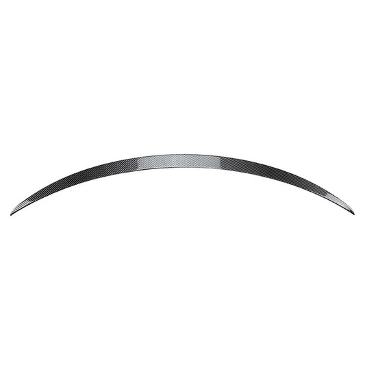 1x Rear Trunk Spoiler Wing Lip For Tesla Model Y 2020 -2024 Gloss Carbon Look