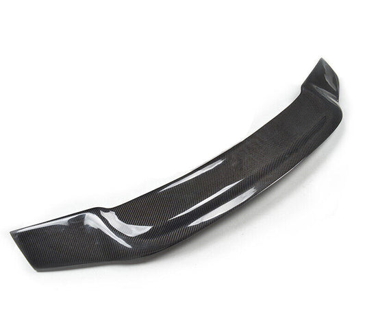 1Pc R Style Carbon Fiber Rear Trunk Spoiler Wing Lip For Audi A4 B8 2009-2012
