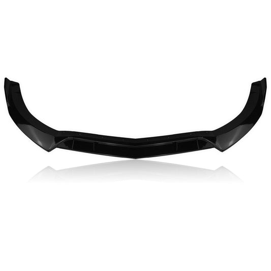 Car Glossy Black Front Bumper Spoiler Lip For Mercedes Benz CLS W218 2015-2018