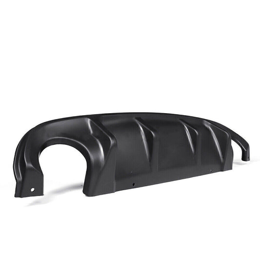 1x Matte Black Car Rear Bumper Diffuser Lip For Infiniti Q50 2014-2017 2015 ABS