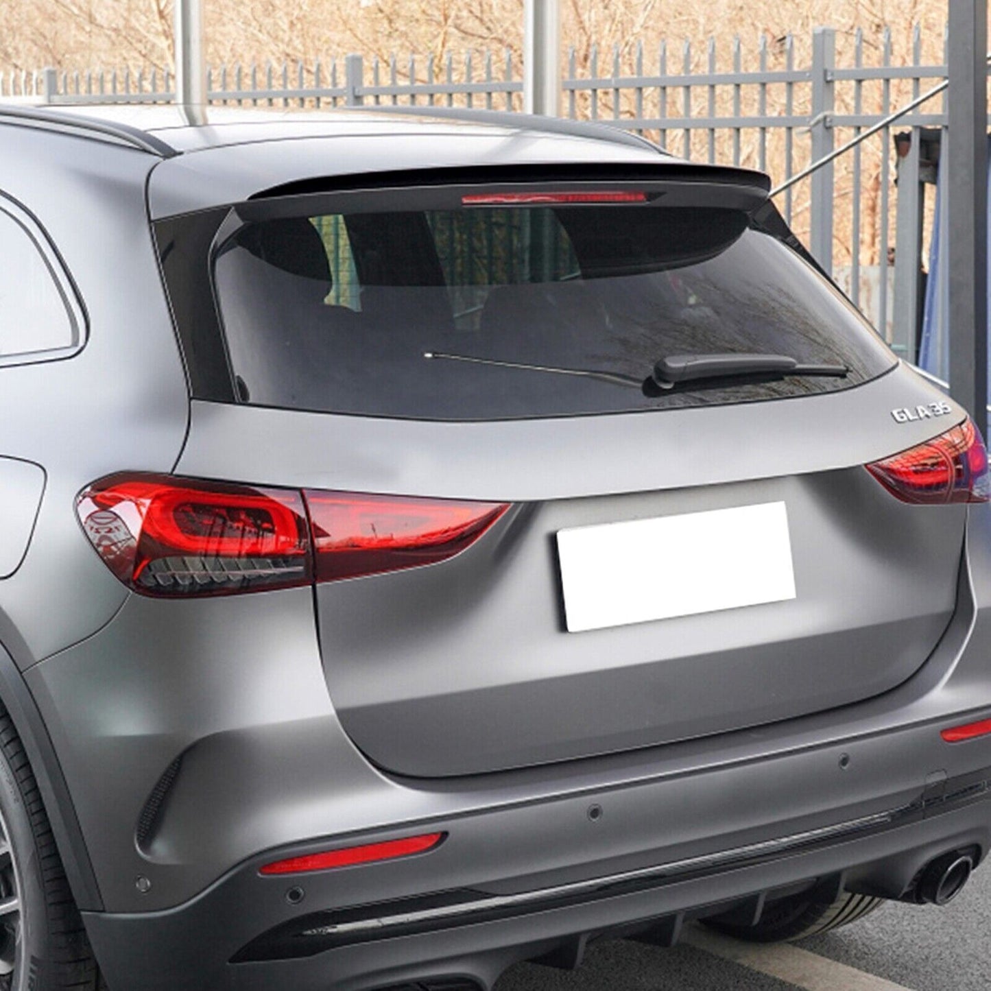 Rear Trunk Spoiler Lip Wing Set For Benz GLA Class H247 GLA180 200 AMG 2020-2022