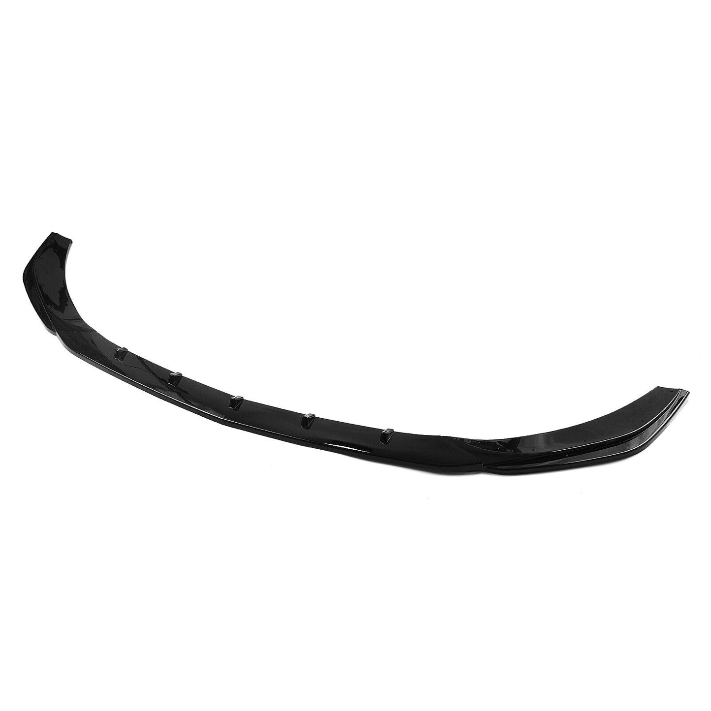 Front Bumper Spoiler Lip For Benz C W206 S206 C200 C260 C43 AMG 2022-2024 Black