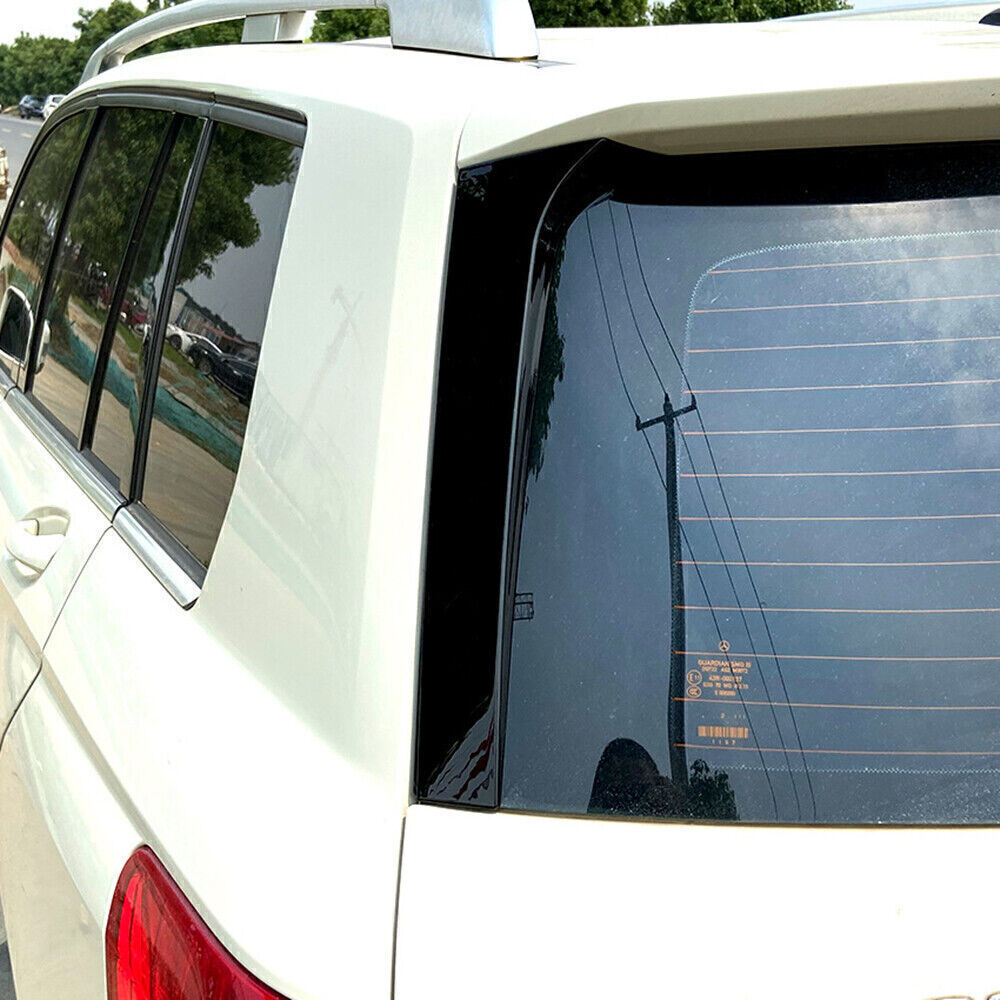 Rear Window Side Spoiler Canard Splitter Trim For Benz GLK X204 GLK200 2009-2015