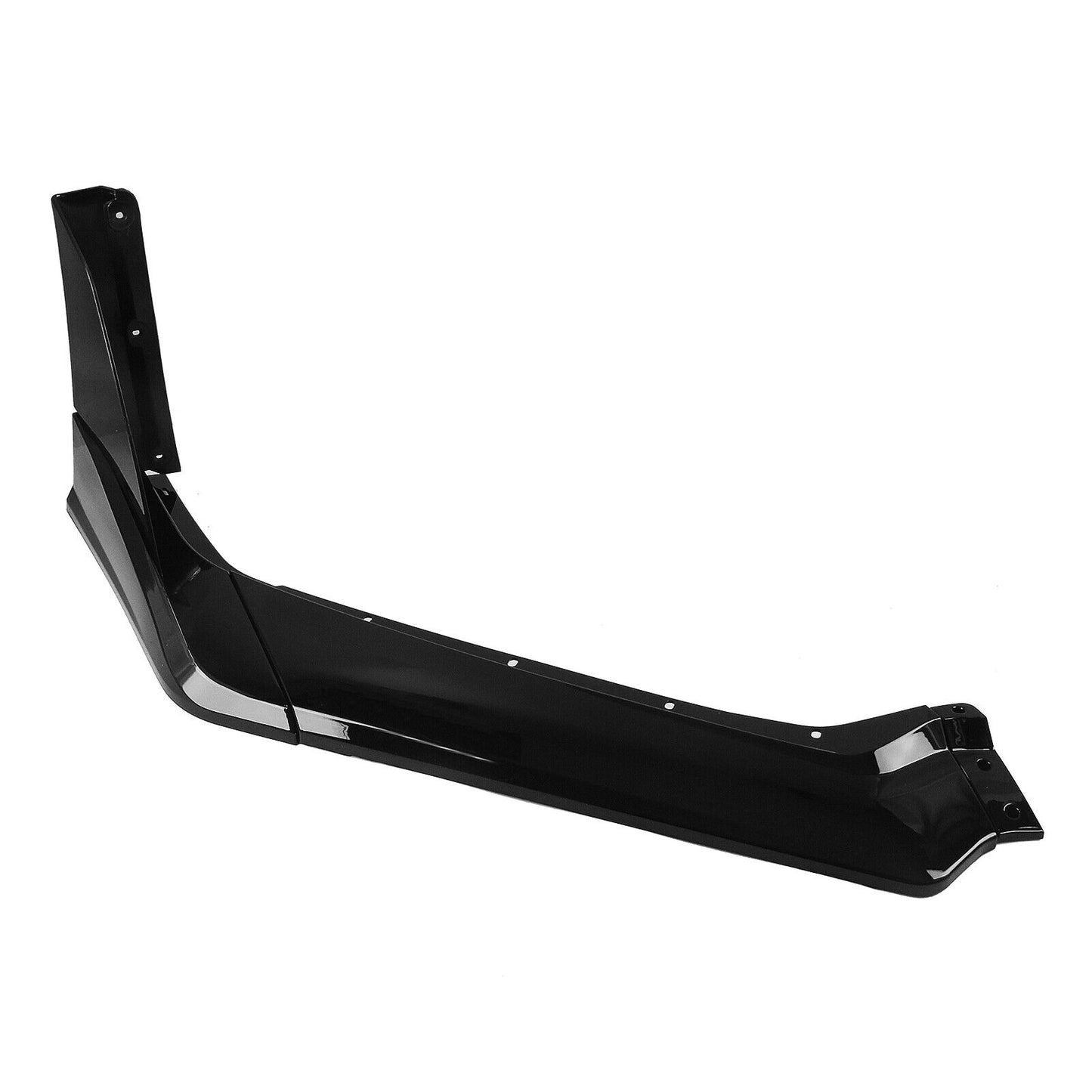 Front Bumper Spoiler Lip Splitter Kit For Corvette C8 All Models 2020-2024 Black