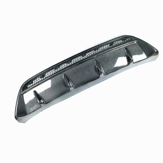 Carbon Fiber Rear Bumper Diffuser Spoiler For Alfa Romeo Stelvio 2017-2021 New