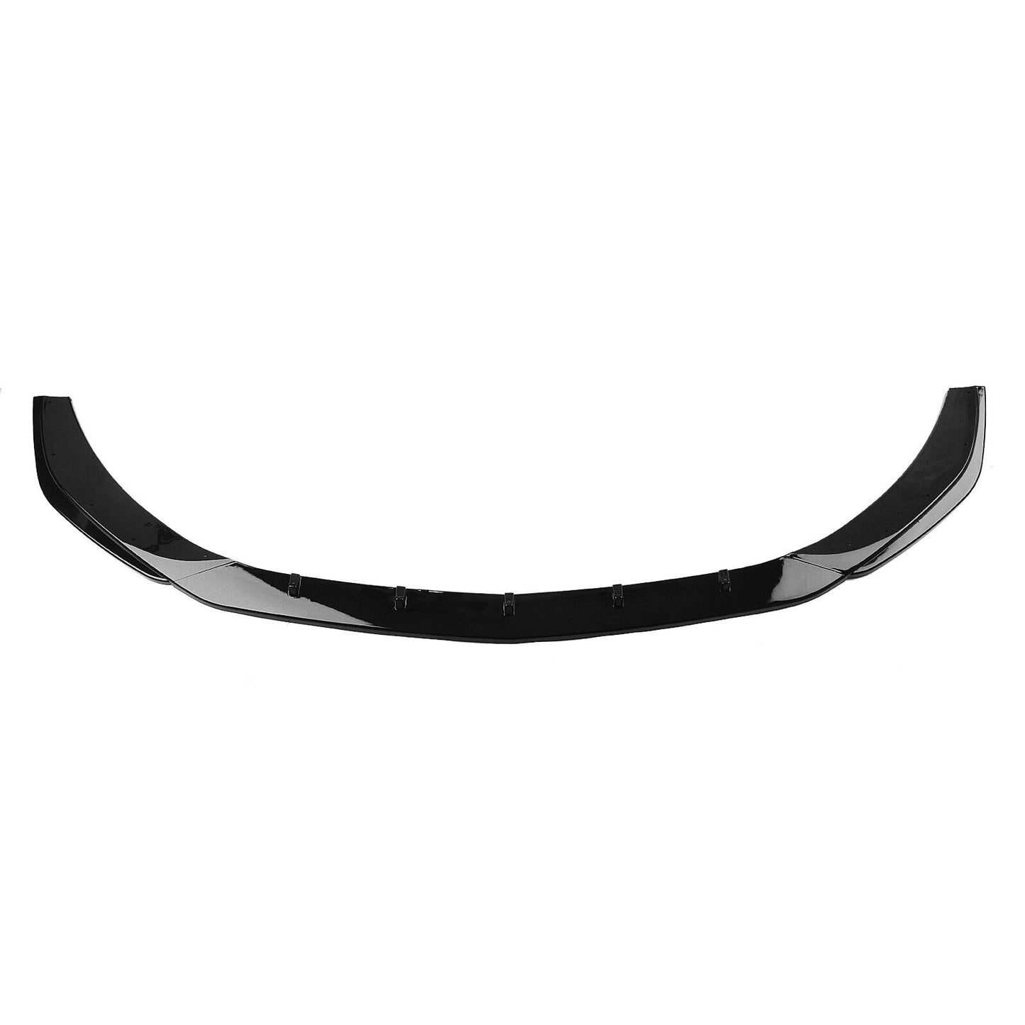 Front Bumper Spoiler Lip For Benz C W206 S206 C200 C260 C43 AMG 2022-2024 Black
