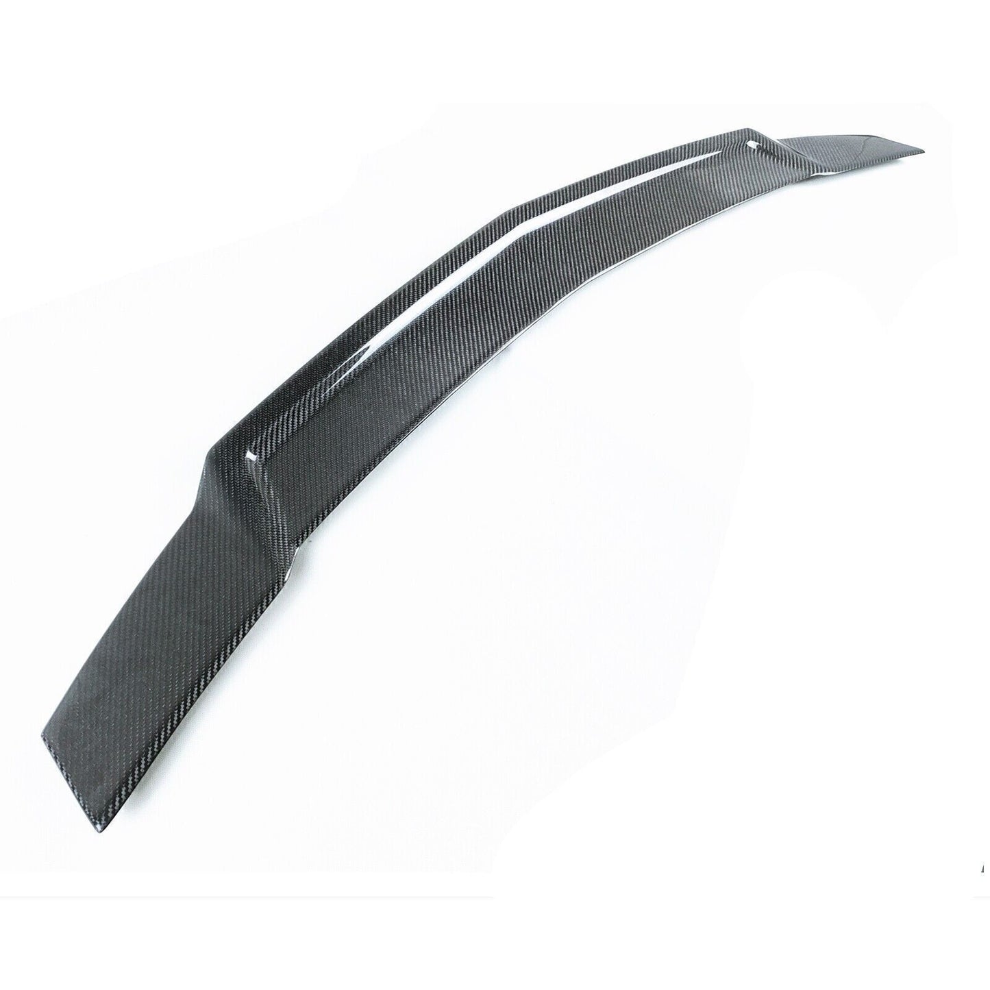 Rear Trunk Spoiler Wing Lip For Mercedes Benz E Class W211 2003-09 Carbon Fiber