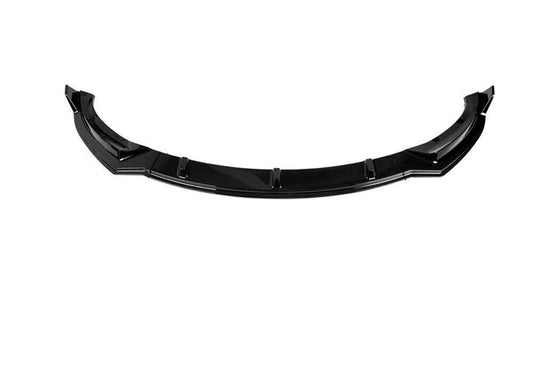 Front Bumper Spoiler Lip Kit For Tesla Model 3 2017 2018-2023 Glossy Black ABS